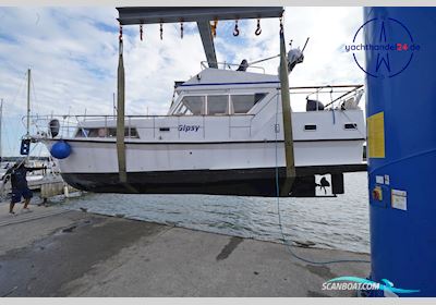 Stahl Trawler Motorboot 1991, mit Vetus Deutz motor, Deutschland