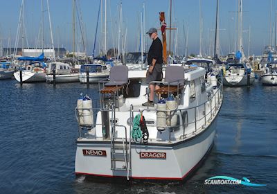 Starlett 34  Motorboot 1980, mit Ford 2712e diesel  motor, Dänemark