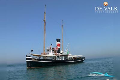 Steam Tug 31M Motorboot 1895, mit Rennoldson & Son motor, Italien