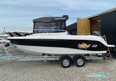 Suncraft 655 Pilothouse Motorboot 2024, mit Yamaha F70 motor, Dänemark