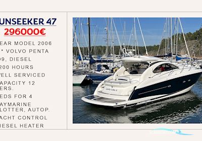 Sunseeker 47 Portofino Motorboot 2006, mit Volvo Penta D9 motor, Finland