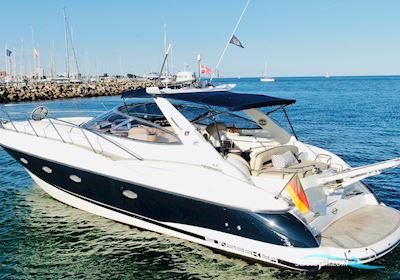 Sunseeker Camargue 44 Motorboot 2000, mit Volvo Penta TAMD 74 EDC motor, Deutschland