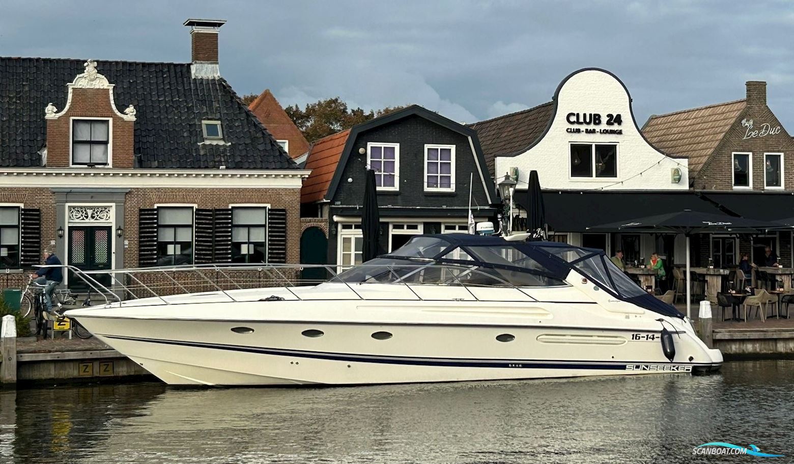 Sunseeker Camarque 47 Cabrio Motorboot 1997, mit Caterpillar motor, Niederlande