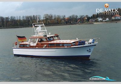 Super Kaagkruiser Visch 45 Motorboot 1966, mit Volvo Penta motor, Deutschland