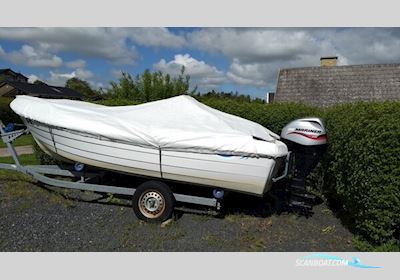 Terhi Nordic 6020 Med Mariner 30HK (2006) – Stabil og Holdbar Jolle Motorboot 2006, mit Mariner motor, Dänemark