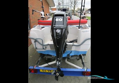 Terhi Vario F45 m/Mercury F60 hk EFI 4-takt og Galaxy trailer Motorboot 2004, mit Mercury motor, Dänemark