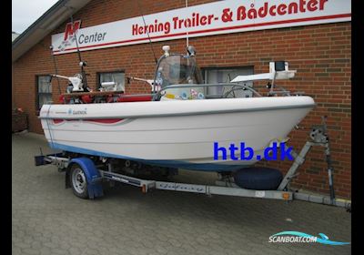 Terhi Vario F45 m/Mercury F60 hk EFI 4-takt og Galaxy trailer Motorboot 2004, mit Mercury motor, Dänemark