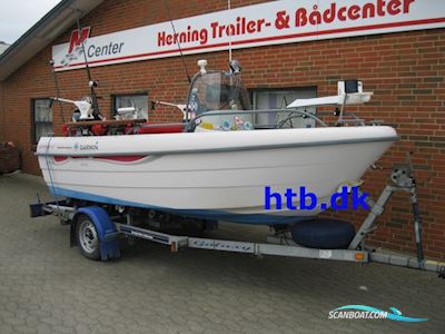 Terhi Vario F45 m/Mercury F60 hk Efi 4-Takt og Galaxy Trailer Motorboot 2004, mit Mercury motor, Dänemark