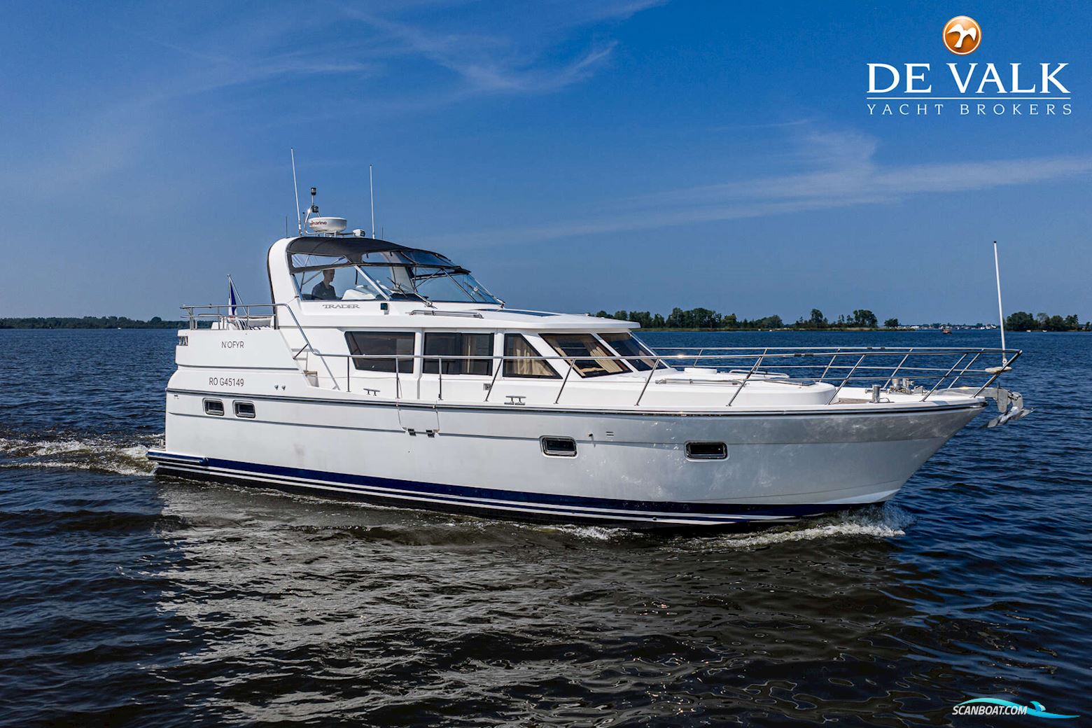 Trader 42 Signature Motorboot 2008, mit Cummins motor, Niederlande