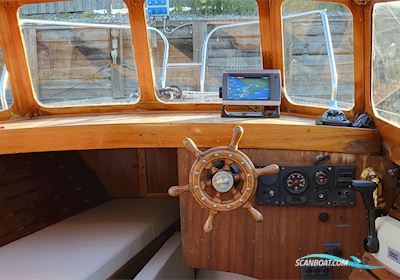 Træbåd Motorboot 1952, mit Volvo Penta motor, Dänemark