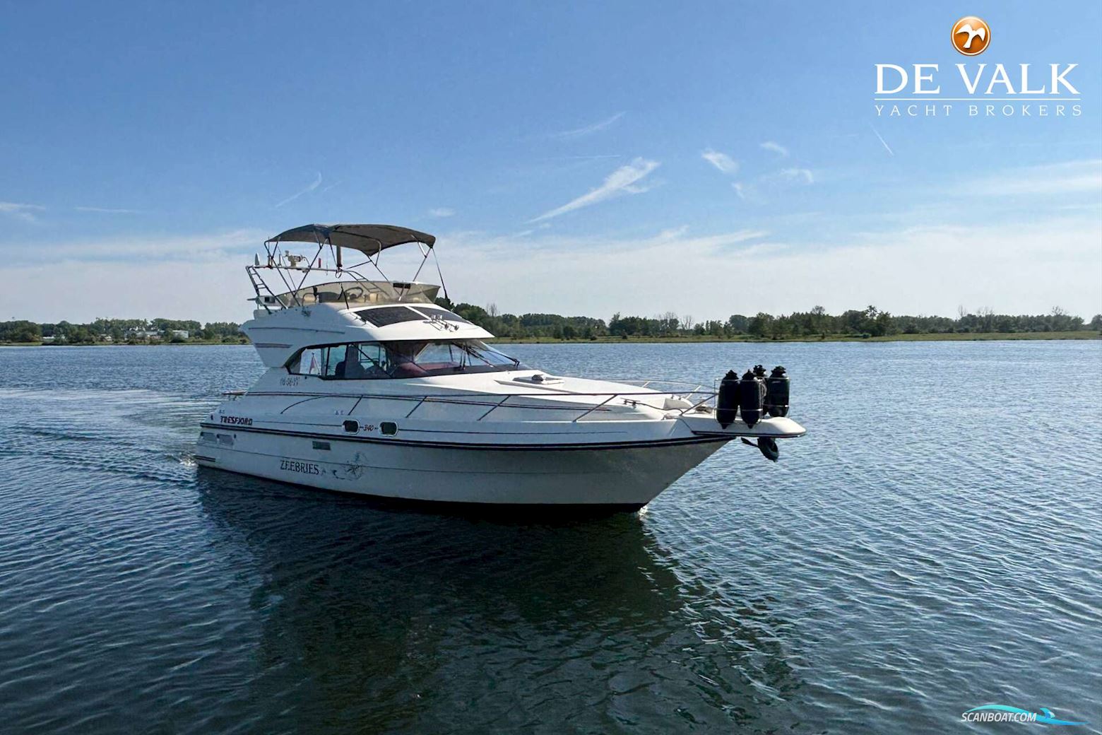 Tresfjord 340 Monte Carlo Fly Motorboot 1991, mit Mercruiser motor, Niederlande
