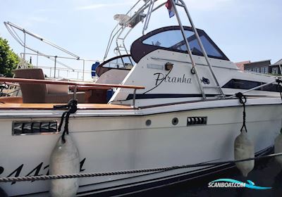 Trojan Yacht 25 Express Motorboot 1974, mit Mercruiser Black Scorpion motor, Belgien