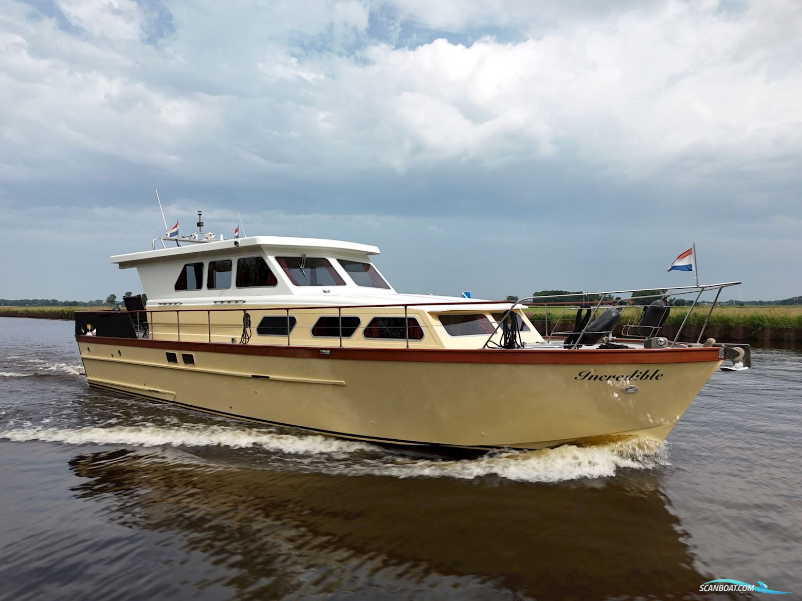 Tummler 156 VS Motorboot 1974, mit Iveco motor, Niederlande