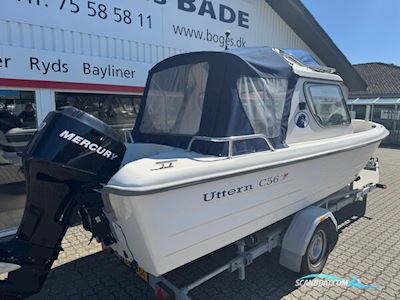 Uttern C56 med 60 hk Mercury-EFI 4 takt. Motorboot 2008, mit Mercury motor, Dänemark