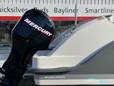 Uttern D62 med F115 Mercury-EFI 4 takt og Buggi bådtrailer Motorboot 2014, mit Mercury motor, Dänemark