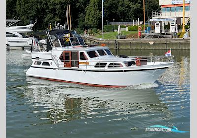 Valkkruiser 11.00 AK Cabrio Motorboot 1975, mit DAF motor, Niederlande
