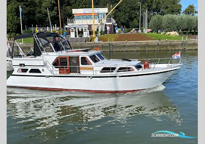 Valkkruiser 11.00 AK Cabrio Motorboot 1975, mit DAF motor, Niederlande
