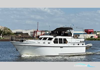 Valkkruiser Content 12.80 AK Cabrio Motorboot 1995, mit Ford Lehman motor, Niederlande