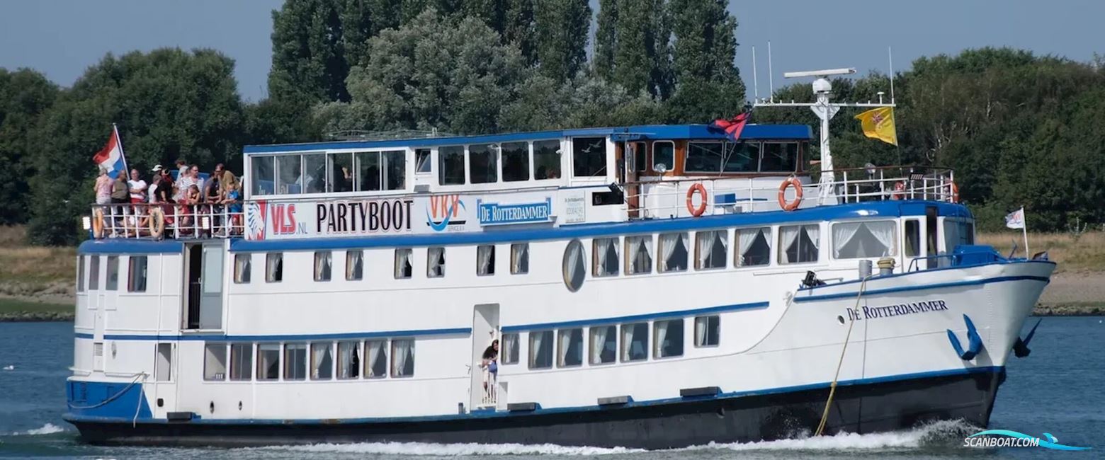 Van Der Werff Passagiersschip 50.00 VS Motorboot 1950, mit Deutz motor, Niederlande