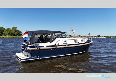 Vedette 9.30 Cabrio Spiegeldeur Motorboot 2009, mit Nanni motor, Niederlande