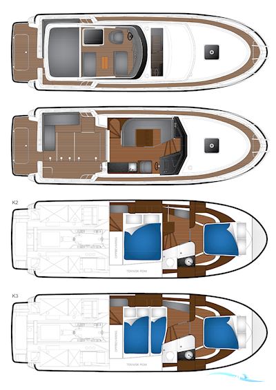 Viknes 1030 K3 Sunbridge NY Motorboot 2025, mit Yanmar motor, Dänemark