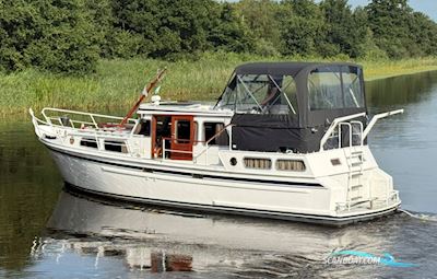 Waddenkruiser  1060 Motorboot 1980, mit DAF motor, Niederlande