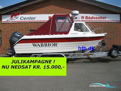 Warrior 175 m/Yamaha F150 hk 4-takt og Indespension 2600 kg boggitrailer - NU NEDSAT KR. 15.000,- ! Motorboot 2000, mit Yamaha motor, Dänemark
