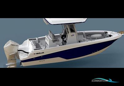 Wellcraft 243 Fisherman Motorboot 2024, mit Mercury motor, Dänemark