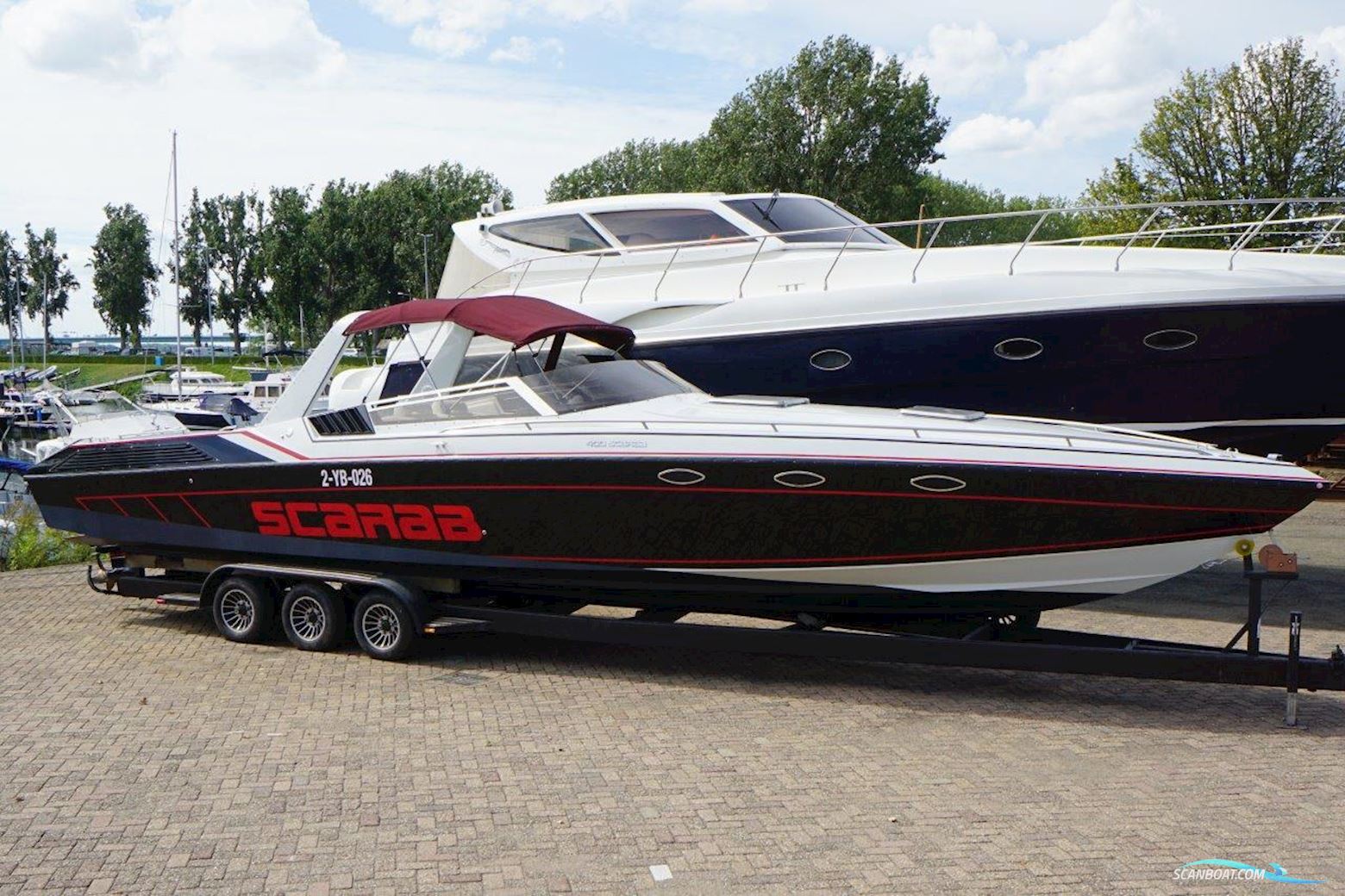 Wellcraft Scarab 400 Motorboot 1985, Niederlande