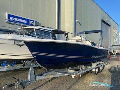 White-Shark 225 Console Motorboot 2007, mit Evinrude motor, Niederlande