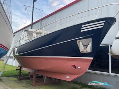Woerdense kotter 1050 Motorboot 1979, mit Skoda motor, Niederlande