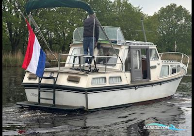 Woudstra Kruiser Motorboot 1976, mit Samofa motor, Niederlande