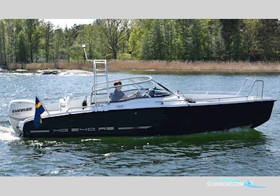 XO 240 RS Open Motorboot 2011, mit Evinrude motor, Sweden