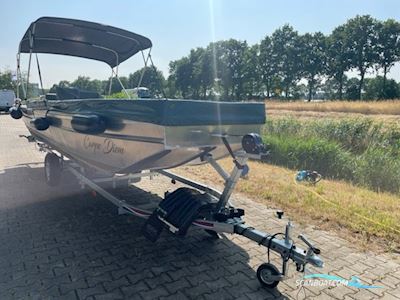 aluminium platbodem 6.0 Motorboot 2020, mit Yamaha motor, Niederlande