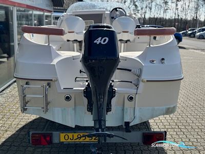 Ørnvik 470 Cruiser Med 40 hk Mercury-Efi og 1000 kg Brenderup Bådtrailer Motorboten 2008, met Mercury motor, Denemarken