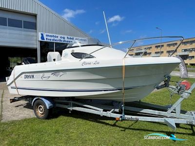 Ørnvik 520 Flamingo Med Mercury F75 4-Takt Samt Brenderup Trailer - NY Pris kr 69.000 Motorboten 2006, met Mercury motor, Denemarken