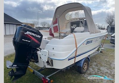 Ørnvik 520 Flamingo Med Mercury F75 4-Takt Samt Brenderup Trailer Motorboten 2006, met Mercury motor, Denemarken