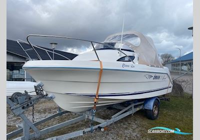 Ørnvik 520 Flamingo Med Mercury F75 4-Takt Samt Brenderup Trailer Motorboten 2006, met Mercury motor, Denemarken