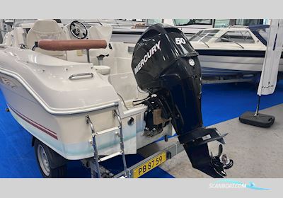  Quicksilver 470  Cruiser Motorboten 2009, met Mercury 50 hk 4-takt motor, Denemarken