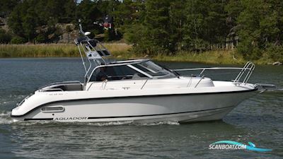 AQUADOR 22 WA Motorboten 2015, met Mercruiser  motor, Sweden