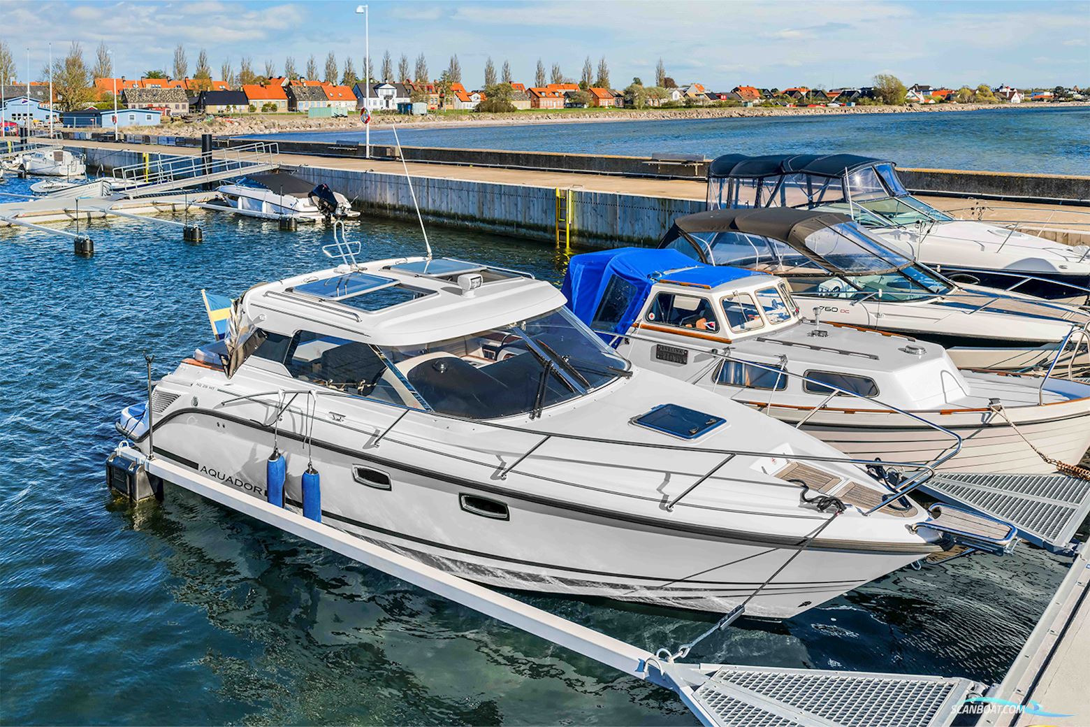 AQUADOR 28 HT Motorboten 2021, met Mercury motor, Sweden