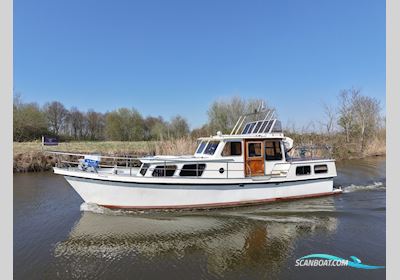 Altena Kruiser 11.50 AK Cabrio Motorboten 1974, met DAF motor, The Netherlands