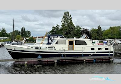 Altena Kruiser 13.10 AK Cabrio Motorboten 1973, met Mercedes motor, The Netherlands