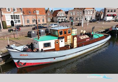 Amels Sleper 21.85 VS Motorboten 1952, met Deutz motor, The Netherlands