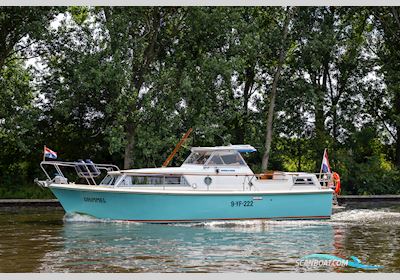 Amerglass 32 AK HT Motorboten 1971, met Perkins 4.236 motor, The Netherlands