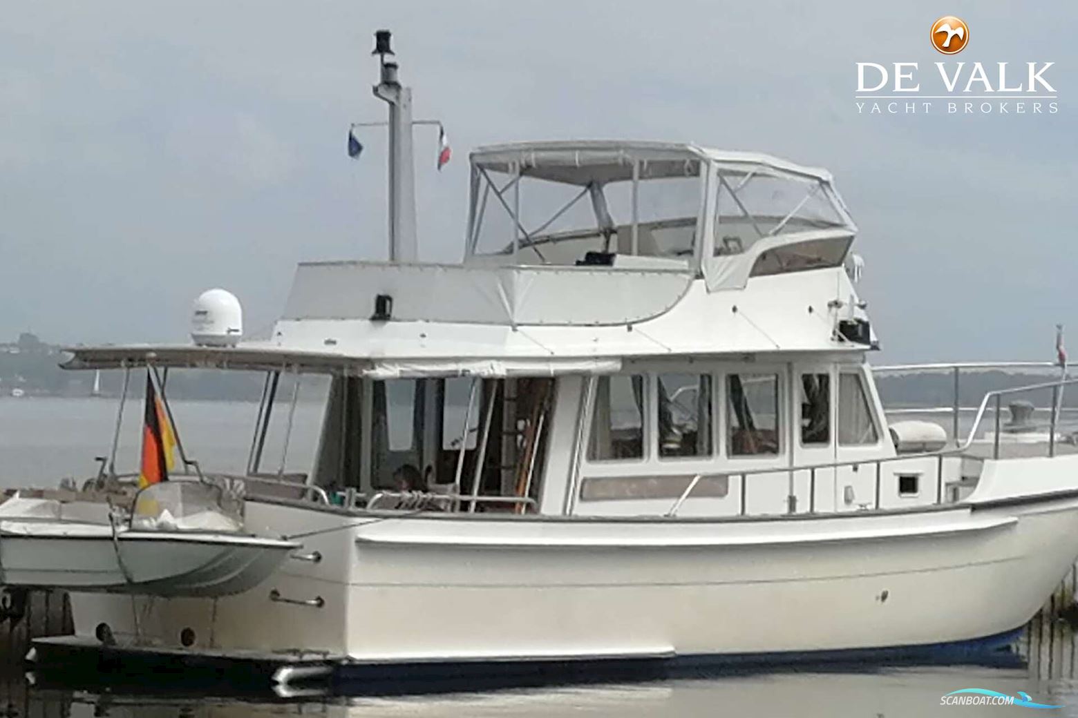 Aquastar 43 Fisherman Motorboten 1994, met Cummins motor, Duitsland