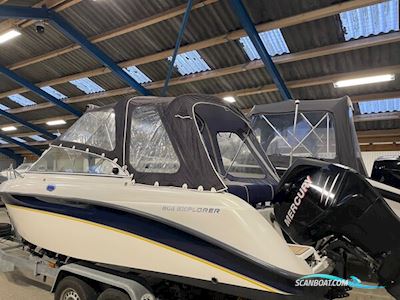 Askeladden 605 Explorer Med 150 hk Mercury Verado og 2500 kg Bådtrailer- Solgt Motorboten 2007, met Mercury motor, Denemarken