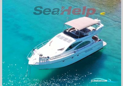 Azimut 46 Motorboten 2000, met Caterpillar 3208 Dita motor, Kroatië