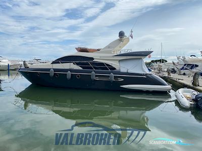 Azimut 50 Fly Motorboten 2004, met Caterpillar C12 motor, Italië