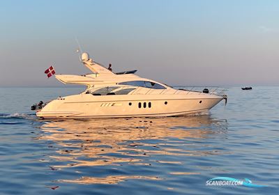 Azimut 55 Fly Motorboten 2003, met Catepillar C12 motor, Denemarken